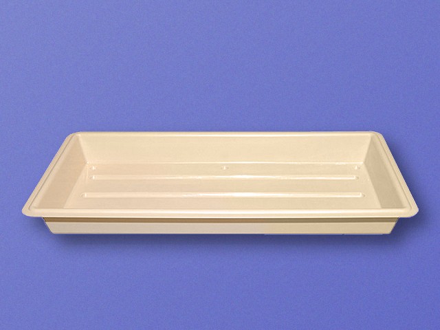 Tan Tray 11" x 22" x 2½" deep - Click Image to Close